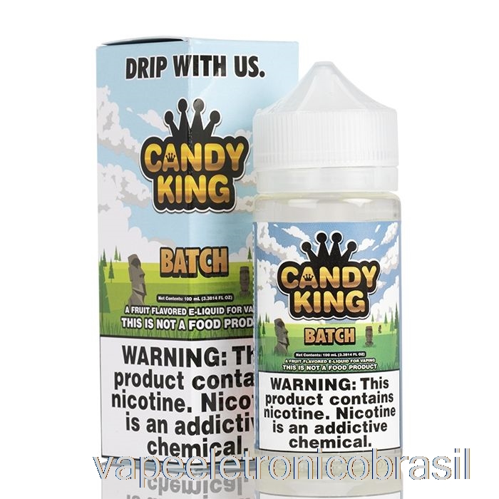 Vape Recarregável Lote - Candy King - 100ml 6mg